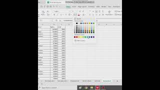 Sumproduct to summary sale amount #excel #dataanlysis #exceltips
