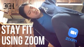 Using Zoom to Stay Fit During Finals Week