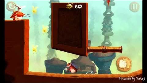 Rayman Fiesta Run Level 10 Invaded Hot Dip Walkthrough PERFECT 100%