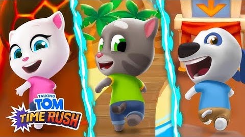 Talking Tom Time Rush Walkthrough Android iOS Mobile Gameplay #1