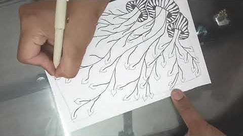 zentangle pattern || Icanthis tangle