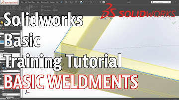 Solidworks Basics Training Tutorial - Basic Weldments
