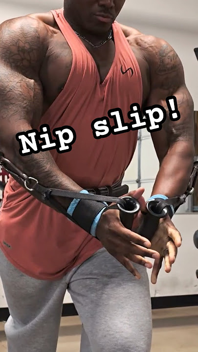 NIP SLIP ON PEC DAY!!!! 💥 😬 #fitnessmotivation #chestday