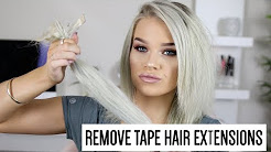 HOW TO REMOVE TAPE HAIR EXTENSIONS | Kirstie Roche