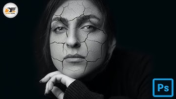 Create Realistic Cracked Skin in Photoshop | Crack Face Effect | Adobe Photoshop Tutorials