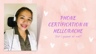 MY PHONE CERTIFICATION IN HELLO RACHE (BATCH 83)