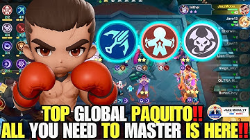 TOP GLOBAL PAQUITO COMMANDER - COMPLETE GUIDE & EXPLANATION! #mcgg #magicchess #mlbb #mcggmlbb
