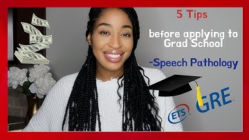 5 Things to Consider before applying to Graduate School-Speech Pathology | 12 Days of VLOGmas| Day 8