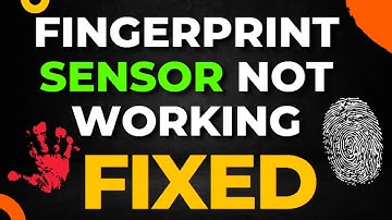 Fingerprint Sensor Not Working