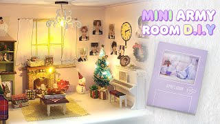 방탄소년단 크리스마스🎅미니 아미룸 DIYMERCH BOX #3 아미룸 꾸미기 BTS MERCH BOX #3 Christmas Army Room DIY🎅