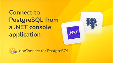 Connect PostgreSQL with C#