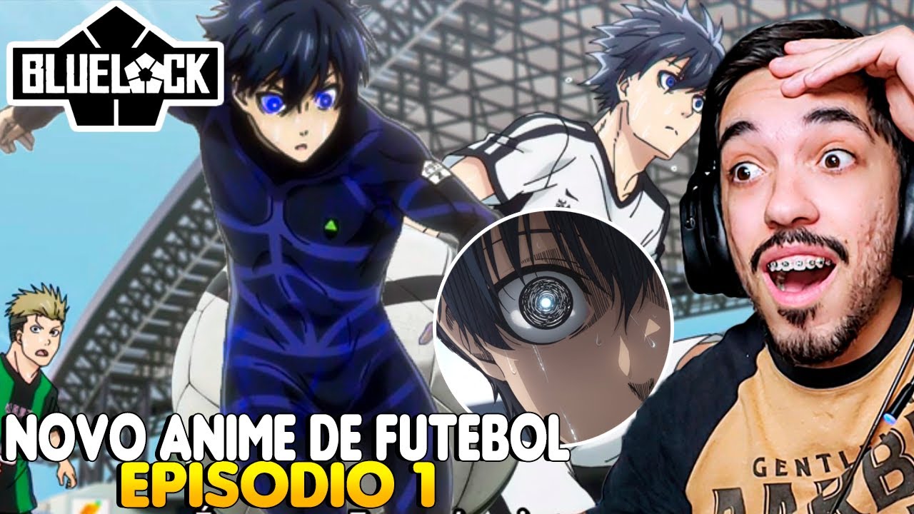 ANIME DE FUTEBOL?! React Blue Lock EP. 1 