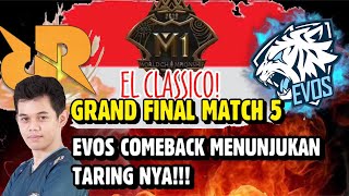 M1 GRAND FINAL EVOS VS RRQ MATCH 5 FULL ANALYSIS (BAHASA)