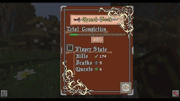 Questing Book GUI: Custom NPCs Script Showcase