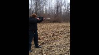 First time shooting a muzzleloader!