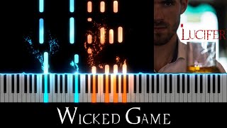 Lucifer - Wicked Game Piano Tutorial remastered chords