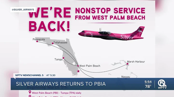 Silver Airways once again taking flight at Palm Beach International Airport