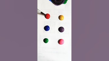 💧 🎨 Liquid Color Magic  🔴🟡🔵🟣🟢🟤⚫️| Relaxing Acrylic Mix #shorts #colormixing #asmr