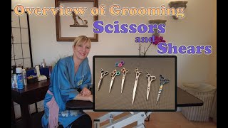 Pet Grooming Scissors and Shears  An Introduction  Gina's Grooming