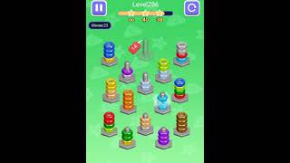 Nut Sort Puzzle Level 281 - 290 Walkthrough