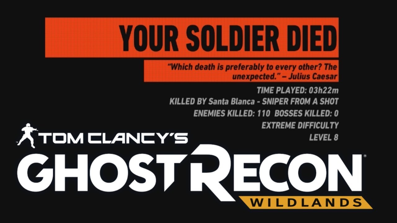 civil rights law Ghost Recon Wildlands - Soloing Ghost Mode On Extreme Difficulty Pt 2