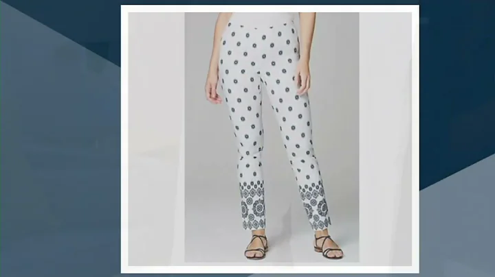 J.Jill Cotton Stretch Slim Leg Pants on QVC