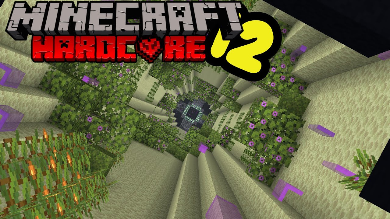 I Upgraded The End Portal In Minecraft Hardcore - YouTube