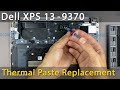 Dell XPS 13 9370 Disassembly, fan cleaning and thermal paste replacement