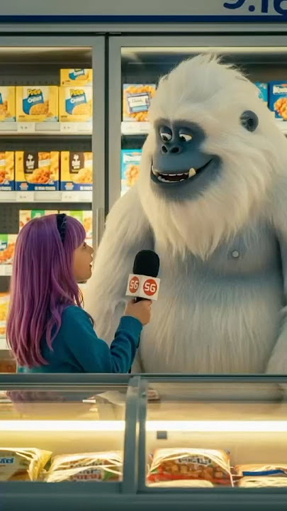 When a Girl Asks a Yeti About Love & Red Flags #shorts