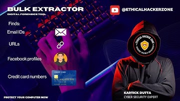 Bulk Extractor Forensics Tool Explained 🔍 | Scan Hidden Data from USB, Disk Image | Hindi Tutorial