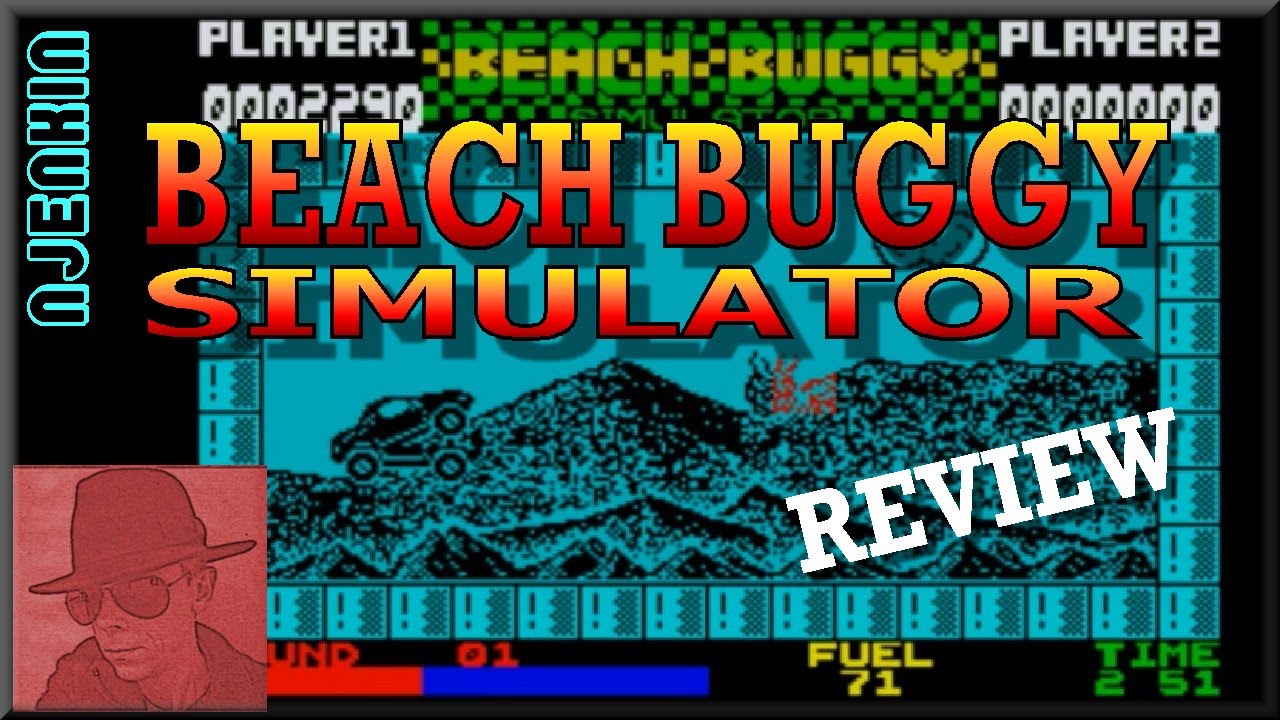 Beach Buggy Simulator - on the ZX Spectrum 48K !! with Commentary