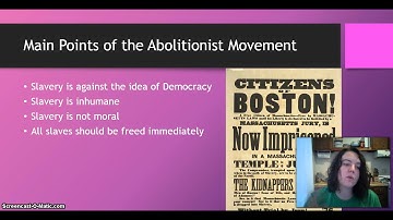 Suffrage and Abolition Review Video