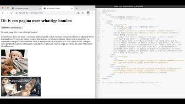 Websites maken Deel 1 HTML