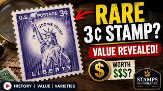 This 3¢ Liberty Stamp Could Be Worth More Than You Think! 🇺🇸