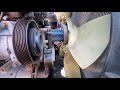 How to change engine Belts on trucks Quickly EASY FIX save road service (freightliner cascadia)