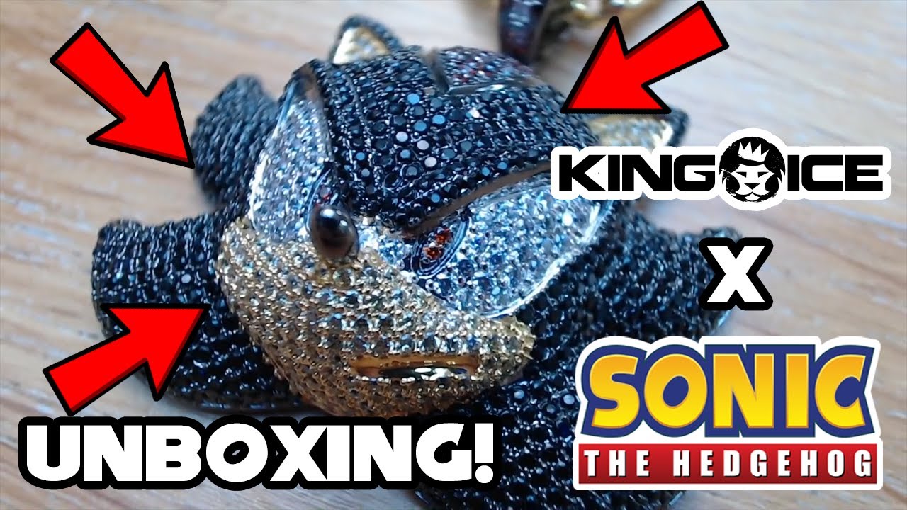 Sonic the Hedgehog x King Ice - Shadow Necklace