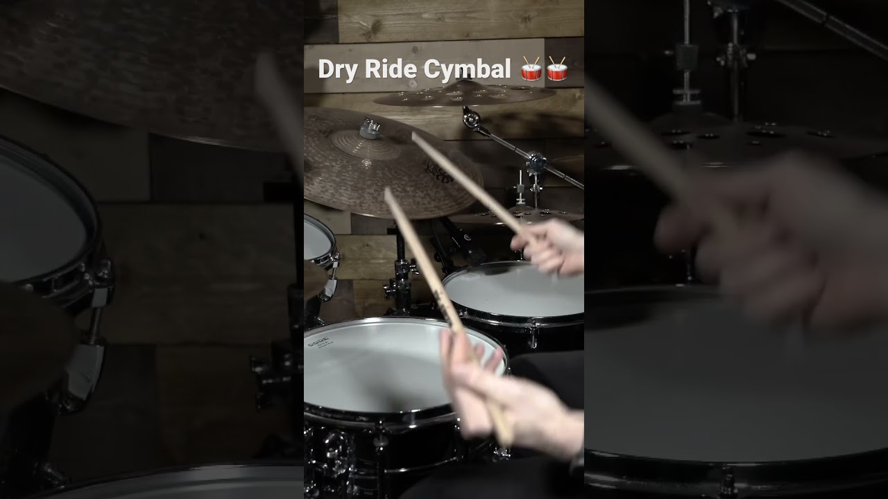 Watch Dry Ride Cymbal 🥁 @CodeDrumHeads on YouTube Watch Dry Ride Cymbal 🥁 @CodeDrumHeads on YouTube