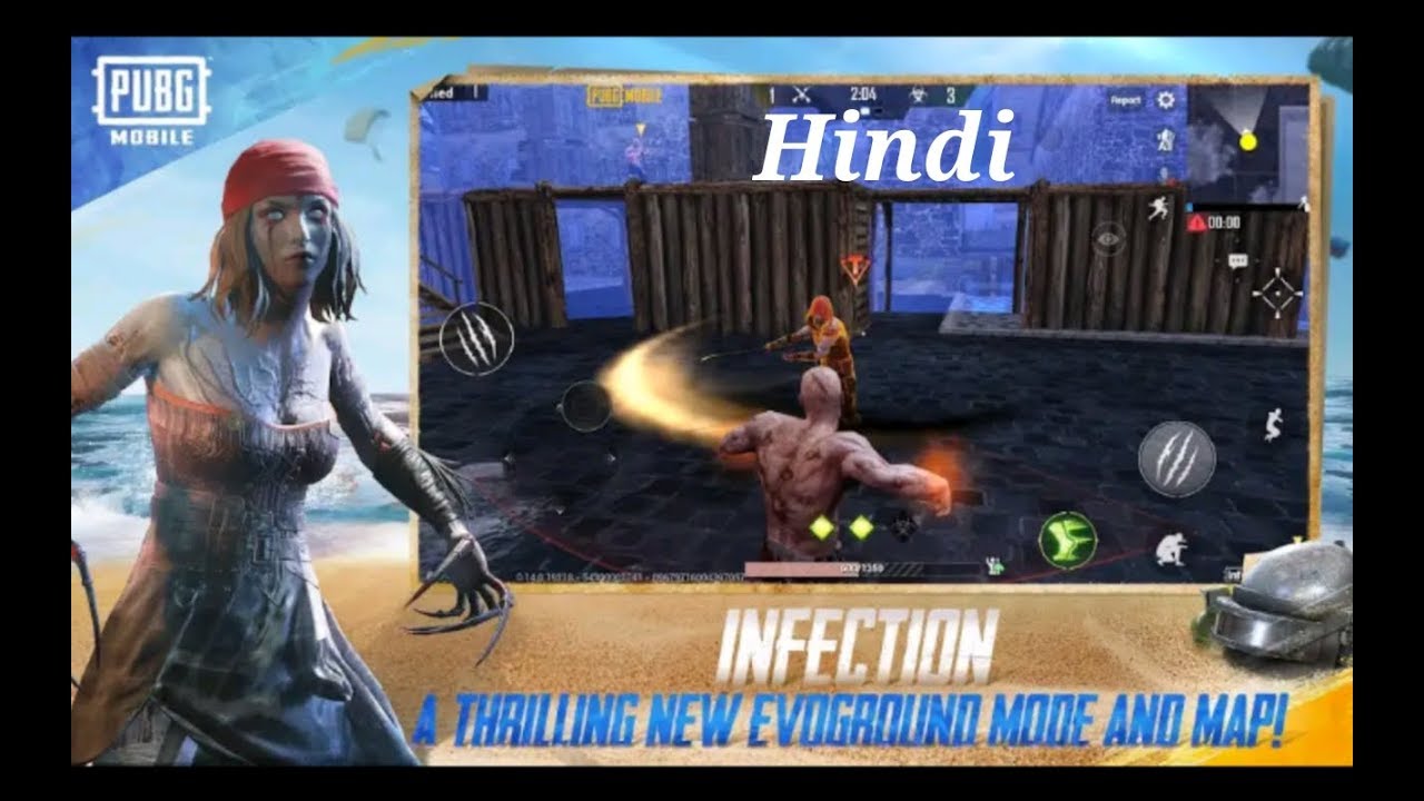 Pubg Mobile | Infection Mode | New Update | Hindi Gameplay - 