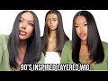 TRENDY LAYERED WIG JUST THROW ON &amp; GO ||  FT LUVME HAIR