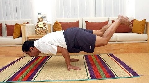 Actor Sivakumar Doing Yoga