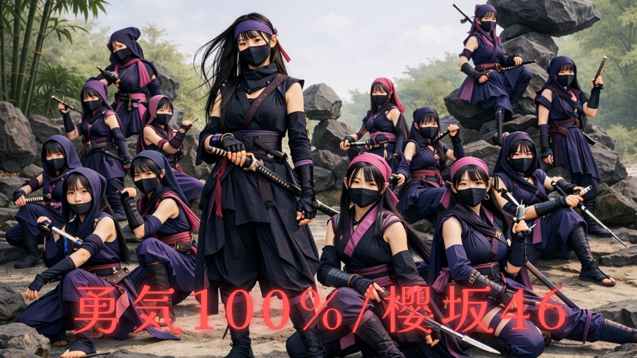 【エモい】もしも櫻坂46が『勇気100%』を歌ったら…？【AIカバー】What if