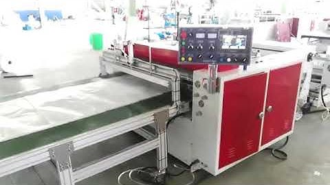 CW-1200FB Flying knife cutting system bottm flat big bag making machine