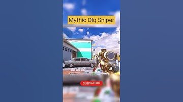 Mythic Dlq Sniper No more slow ads #codmobile #callofdutymobile #codmobileindia #shorts