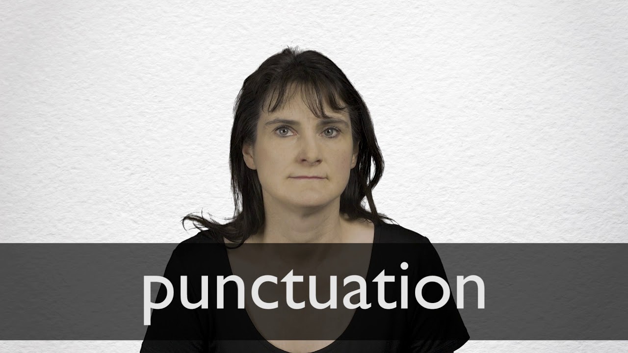 How to Pronounce Interpunctuation 