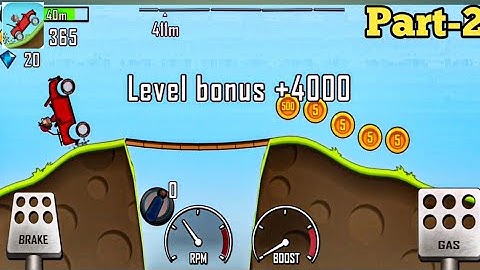 Hill Climb Racing - Gameplay Walkthrough Part 2 - Jeep (iOS, Android)