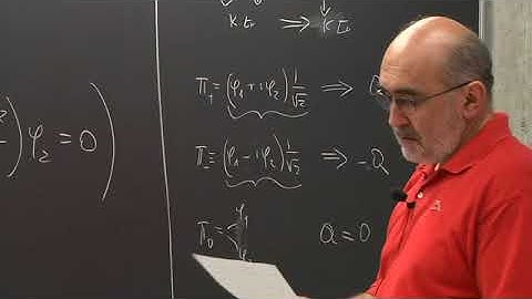 Relativistic Quantum Mechanics - Lecture 8 of 18