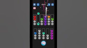 Lv 68 (??? ver.) Ball Sort Puzzle - Color Game / 顏色分類遊戲 / ボールソーティングパズル (Guru Game)  #ballsortpuzzle