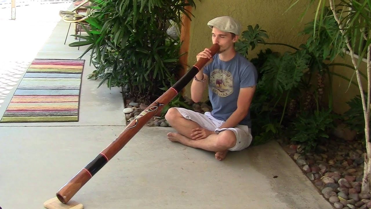 "Old Dreamtimer" Eucalyptus Didgeridoo by Vicki Harding