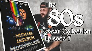 80s TOY COLLECTION Leads To Finding VINTAGE Music Posters | Poster Presentation Ep 7 Michael Jackson