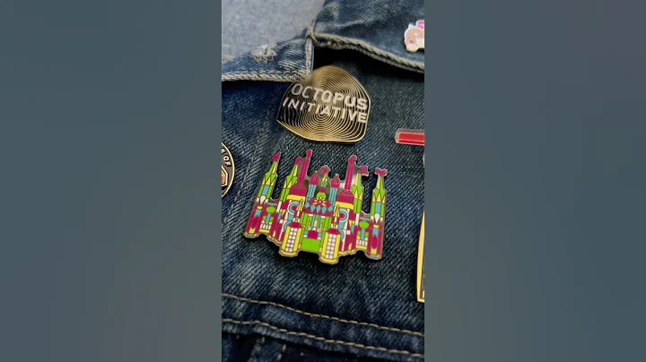 Denim Jacket Pin & Patch Tour #pincollector